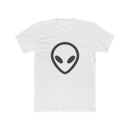 Alien Head Graphic Tee — Minimal UFO Icon T-Shirt